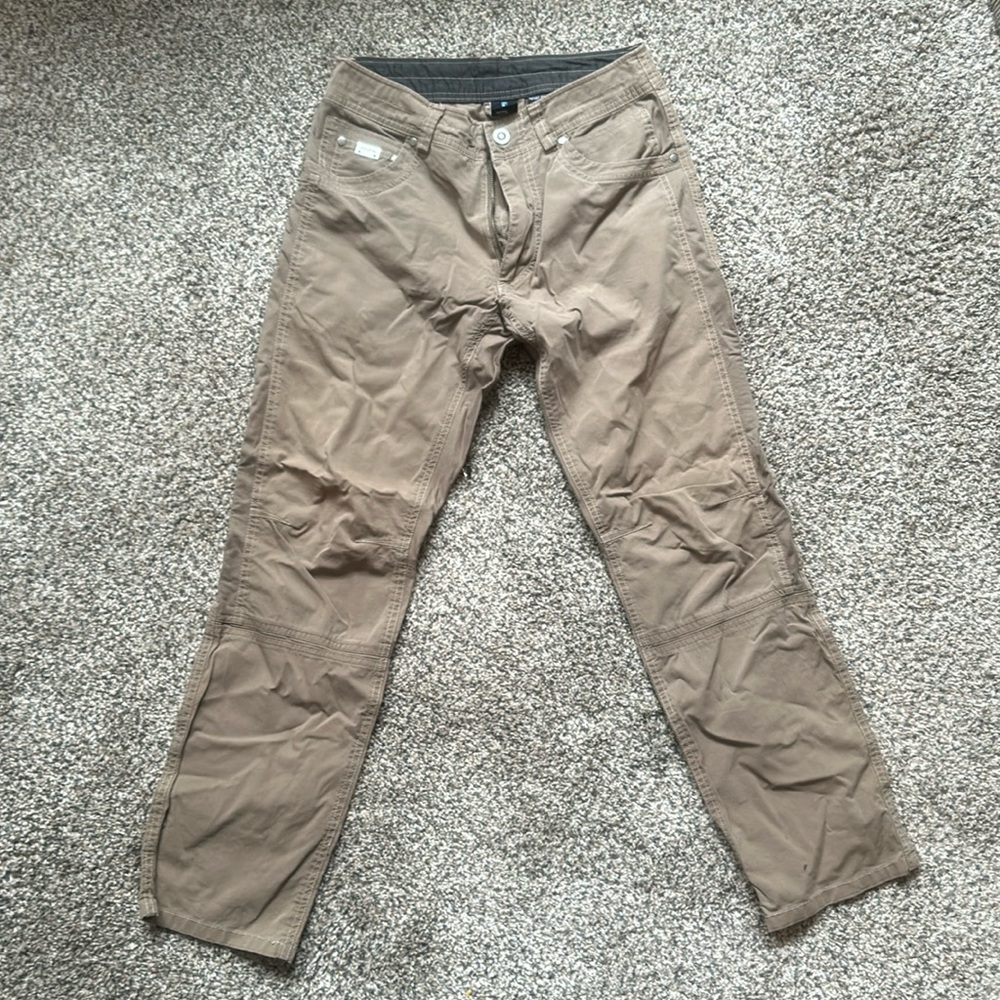 EUC men's 30 X 30 Kuhl beige Radikal pant